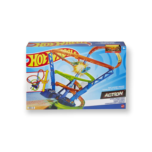 Picture of HOT WHEELS SPIRAL SPEED CRASH